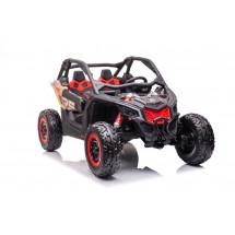Akumuliatorinis galingas dvivietis bagis vaikams Buggy Can-am 2 x 24V